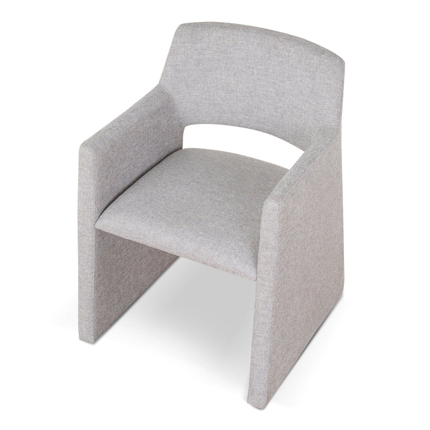 Fabric Dining Chair - Spec Cloud Grey (Set of 2) - View 7