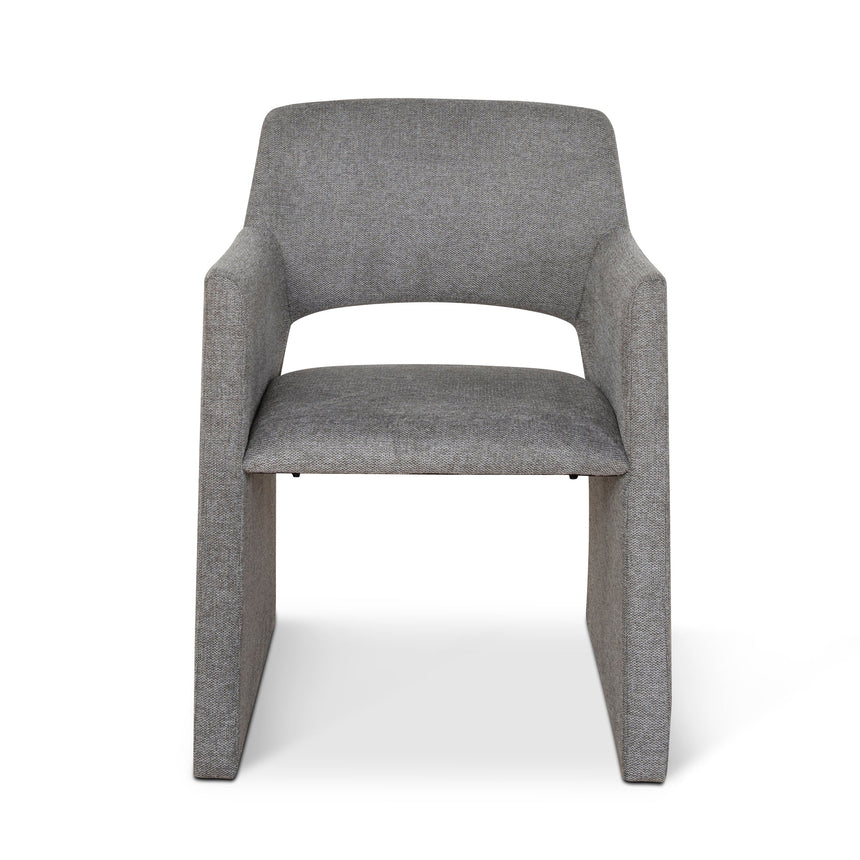 Fabric Dining Chair - Spec Smoke Grey (Set of 2) - View 3