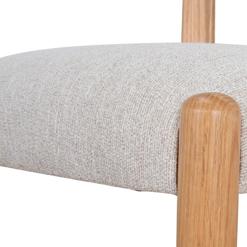 Fabric Dining Chair - Coastal Beige (Set of 2) - View 12