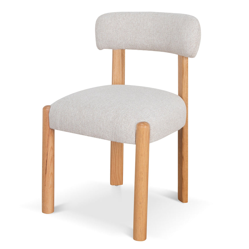 Fabric Dining Chair - Coastal Beige (Set of 2)