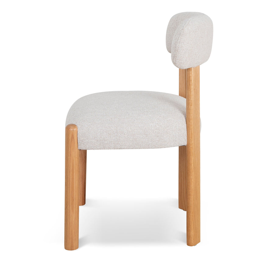 Fabric Dining Chair - Coastal Beige (Set of 2) - View 3