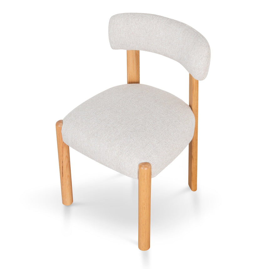 Fabric Dining Chair - Coastal Beige (Set of 2) - View 6