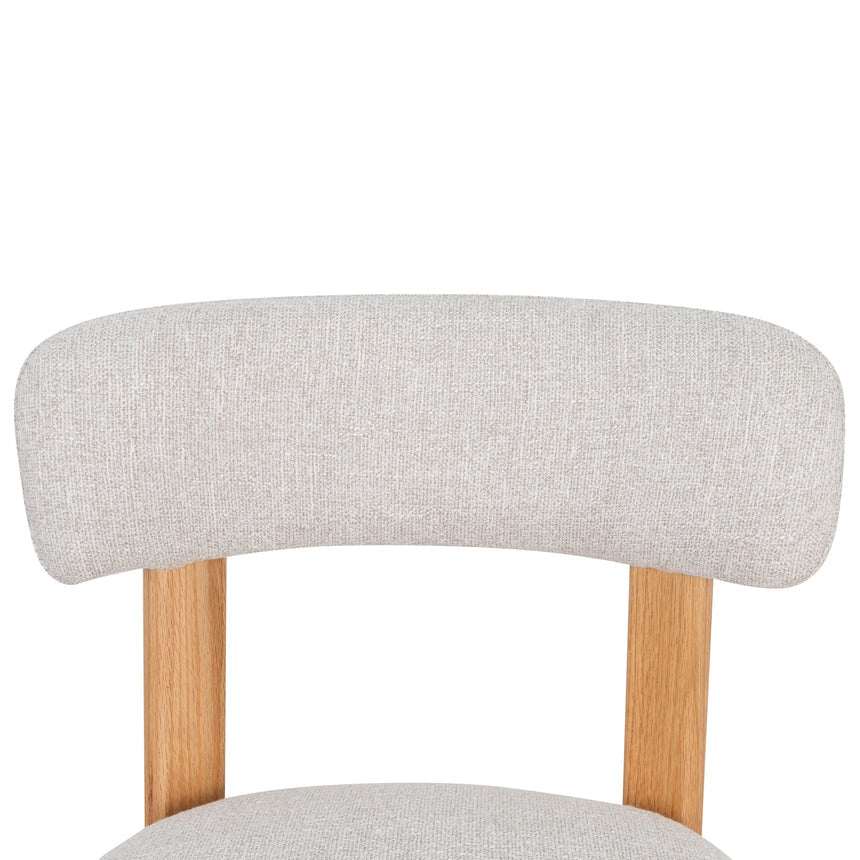 Fabric Dining Chair - Coastal Beige (Set of 2) - View 7