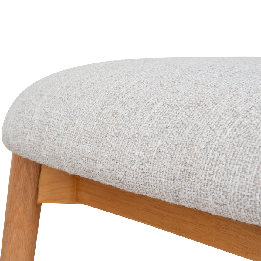 Coastal Beige Dining Chair - Natural Oak - View 14
