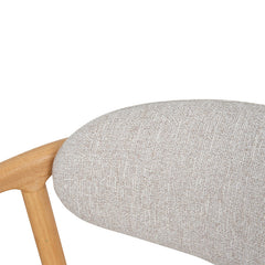 CDC10154-MY Coastal Beige Dining Chair - Natural
