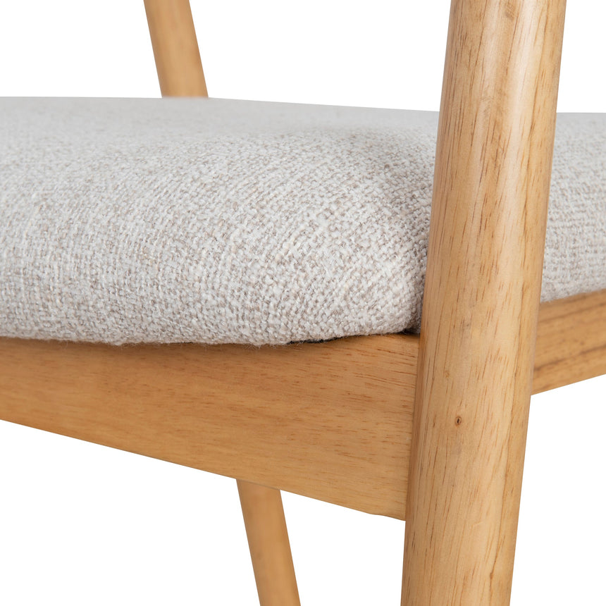 Coastal Beige Dining Chair - Natural - View 12