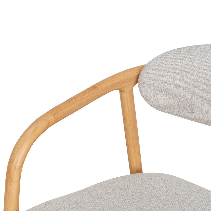 Coastal Beige Dining Chair - Natural - View 8