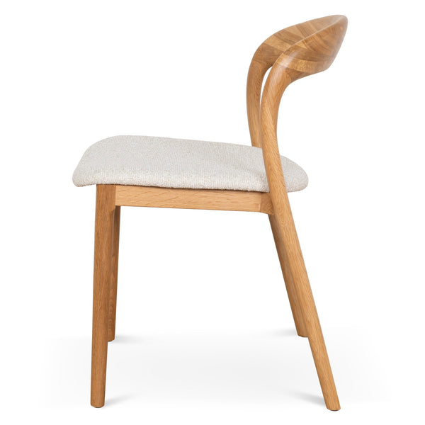 Natural Dining Chair | Beige (Set Of 2) | Myka Home