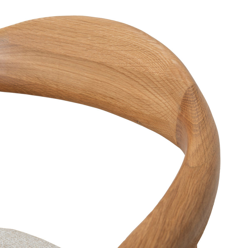 Natural Dining Armchair - Beige (Set of 2) - View 13