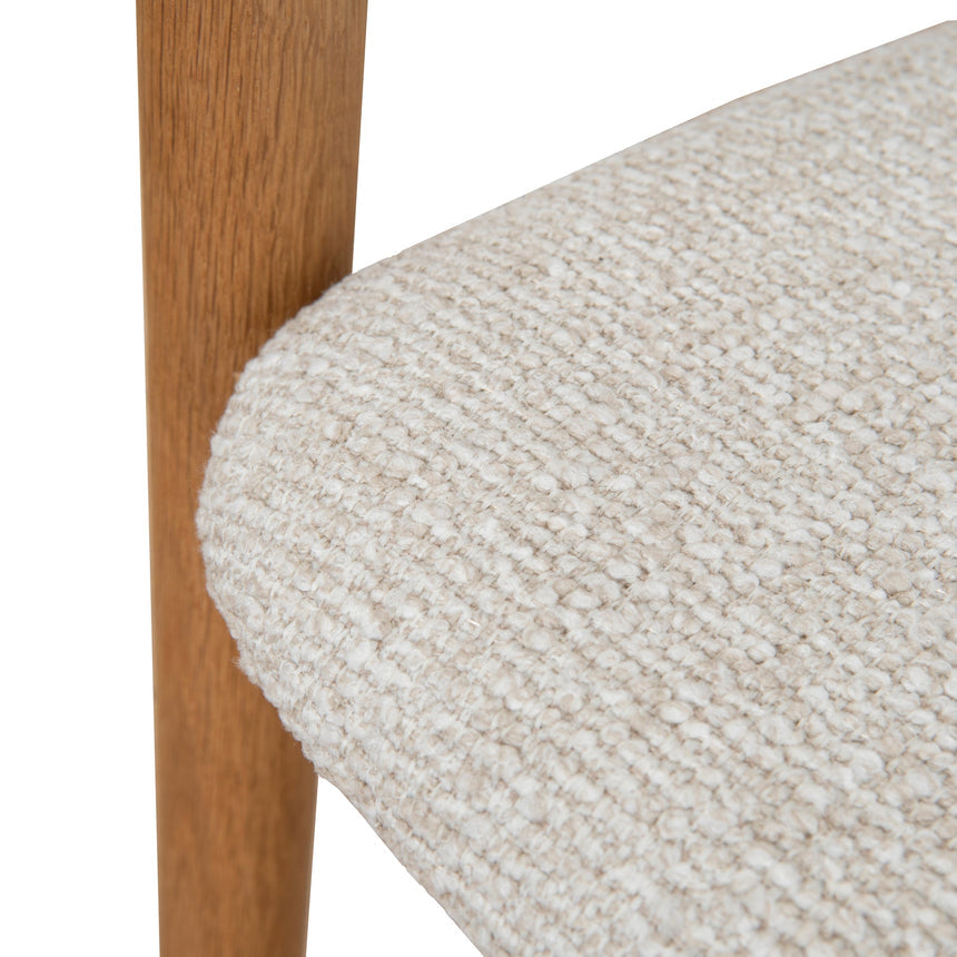 Natural Dining Armchair - Beige (Set of 2) - View 9
