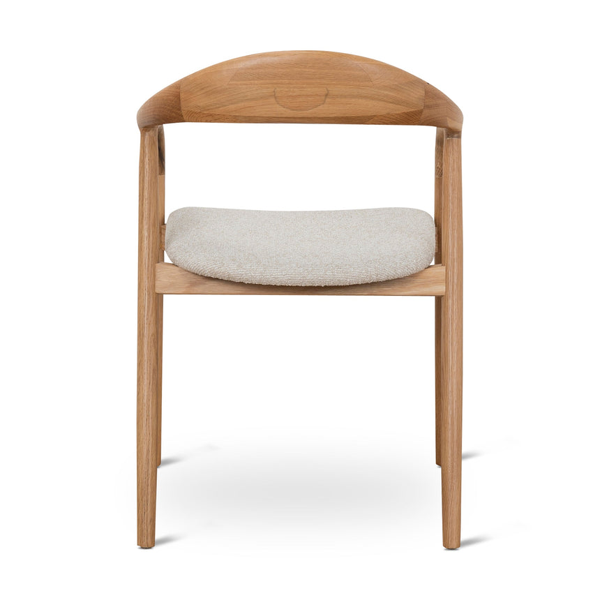 Natural Dining Armchair - Beige (Set of 2) - View 3