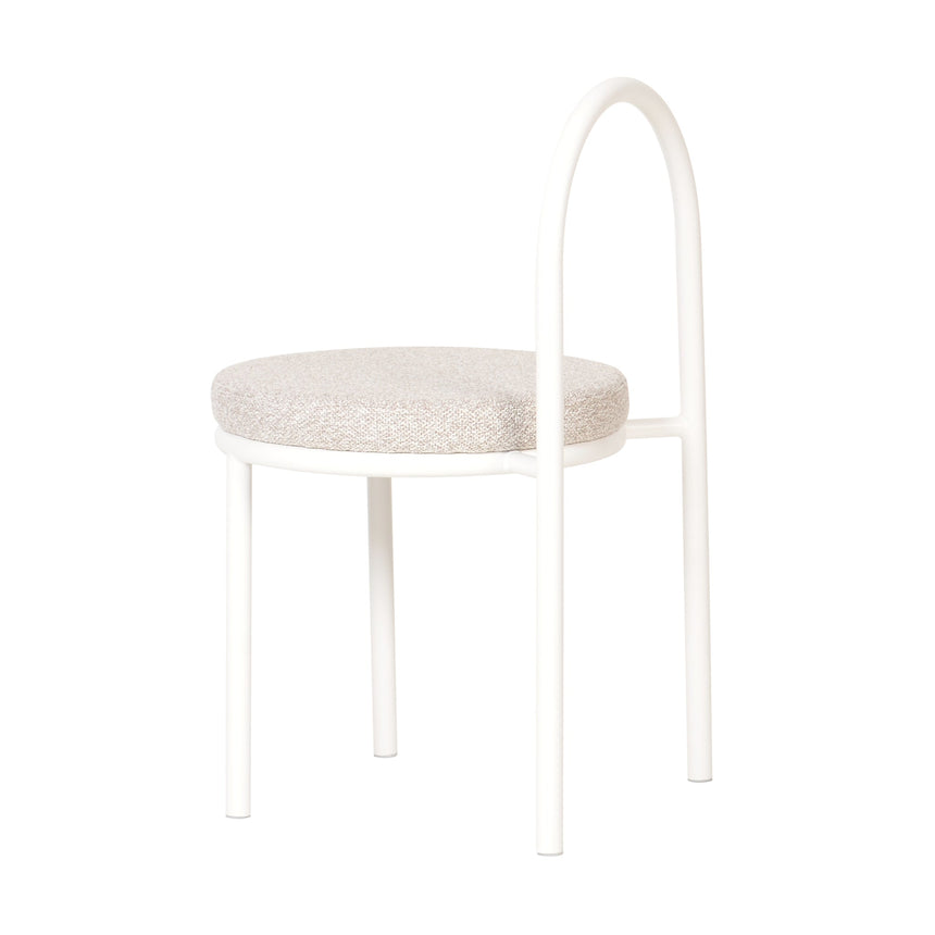 White Dining Chair - Clay Grey (Set of 2) - View 6
