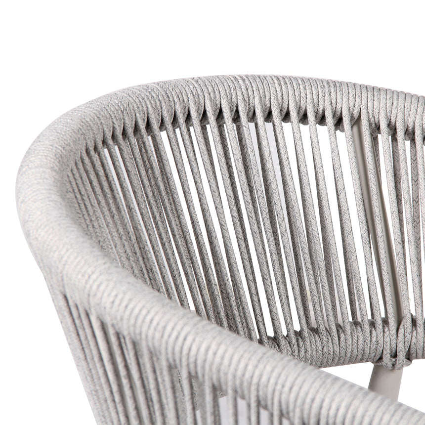 Sand White Outdoor Dining Chair - Light Grey (Set of 2) - View 9