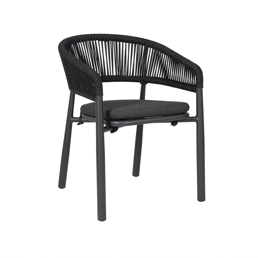 Outdoor Dining Chair - Charcoal (Set of 2) - View 3