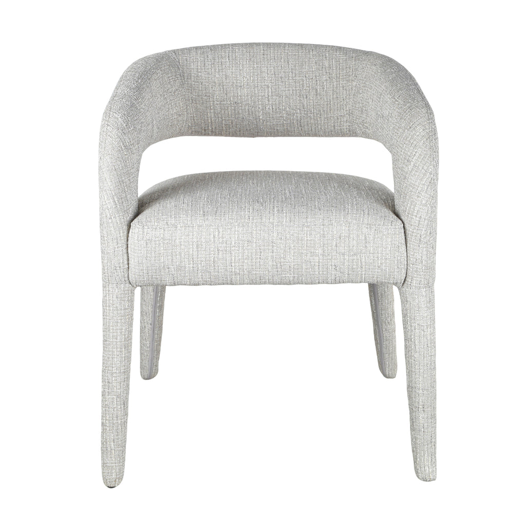 Dining Chair | Chrome Grey | Myka Home