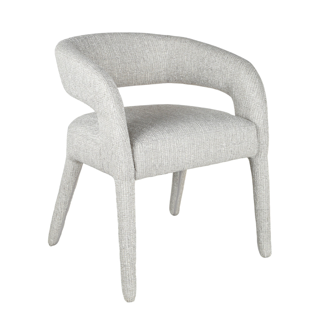 Dining Chair | Chrome Grey | Myka Home