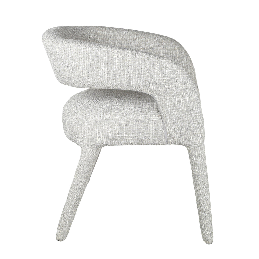 Dining Chair | Chrome Grey | Myka Home