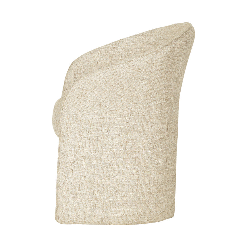 Fabric Dining Chair - Pale Beige - View 11