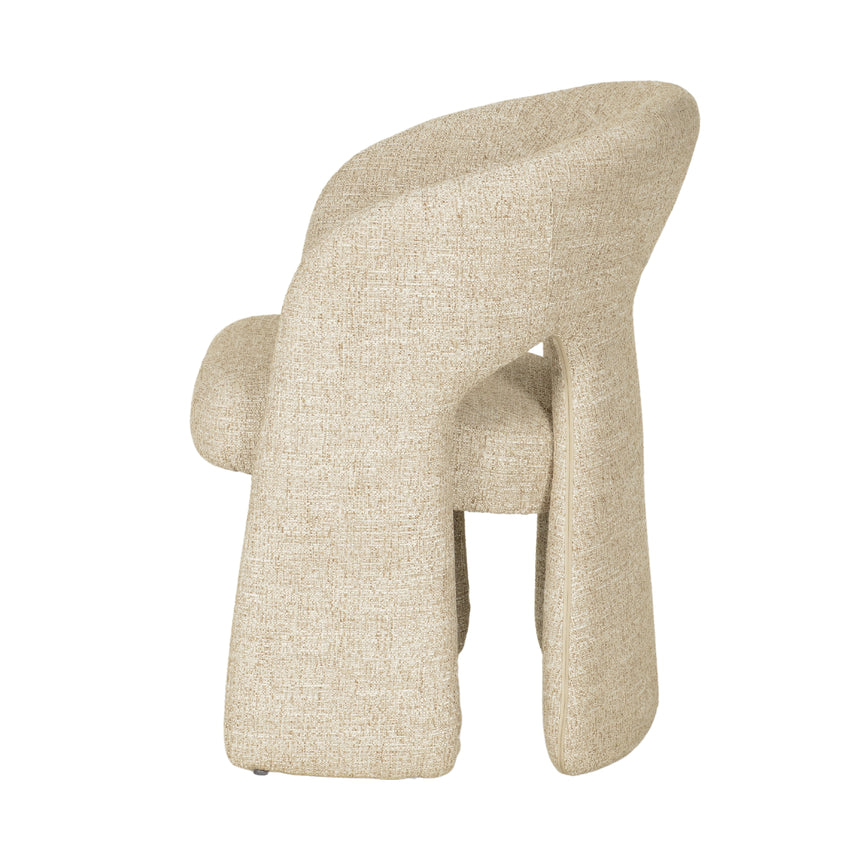 Fabric Dining Chair - Pale Beige - View 8