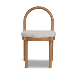 Natural Dining Chair | Pale Beige (Set of 2) | Myka Home