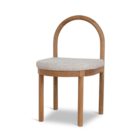 Natural Dining Chair | Pale Beige (Set of 2) | Myka Home