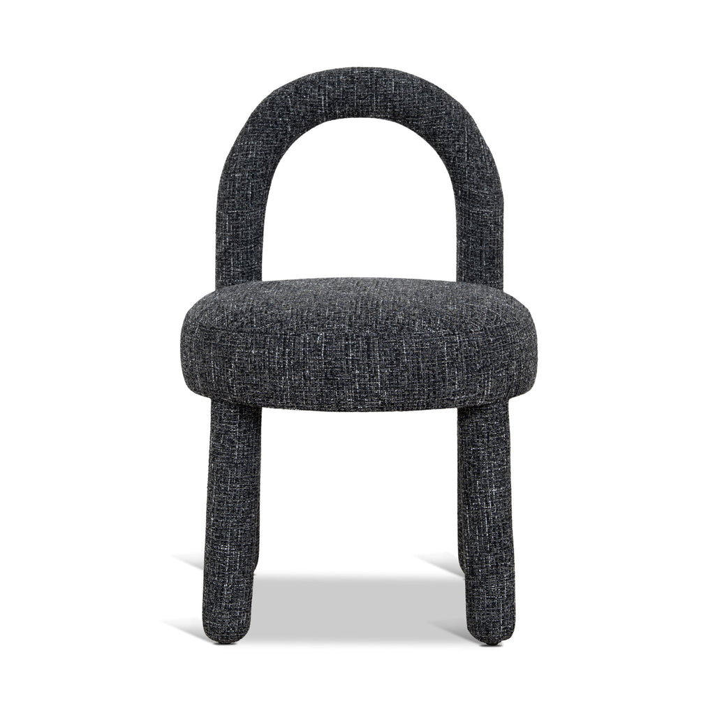 Dining Chair | Field Charcoal (Set of 2) | Myka Home - View 2