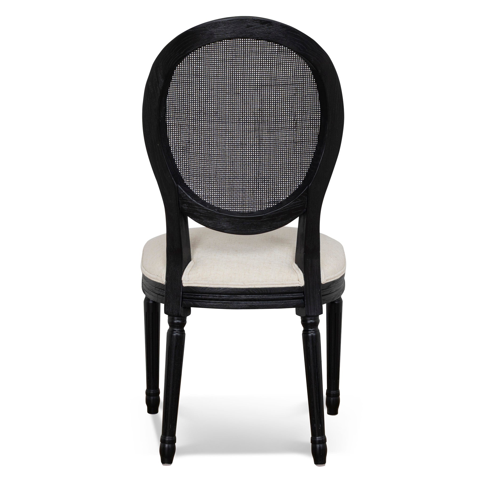 Black Elm Dining Chair | Dawn Beige (Set Of 2) | Myka Home