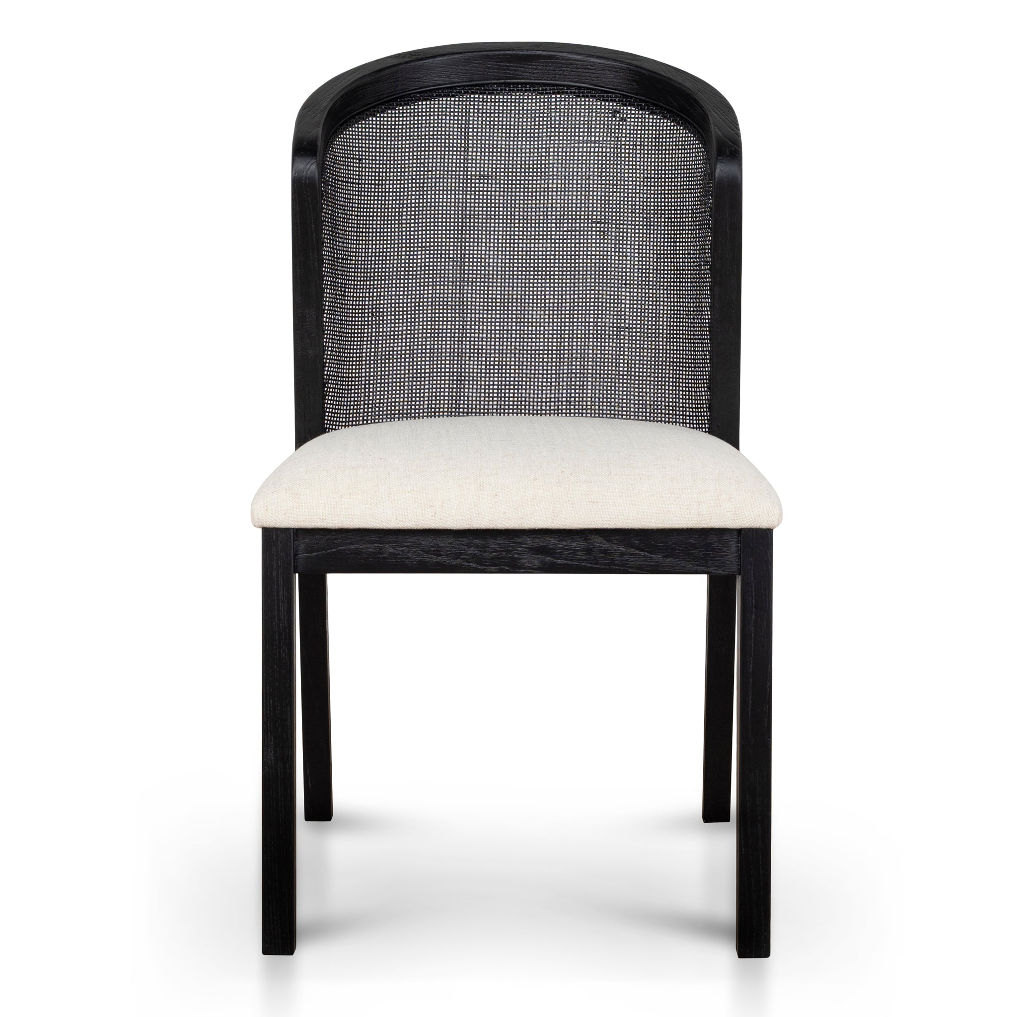 Black Elm Dining Chair | Dawn Beige (Set Of 2) | Myka Home