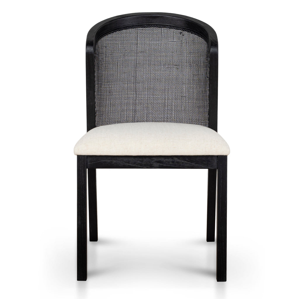 Black Elm Dining Chair | Dawn Beige (Set Of 2) | Myka Home