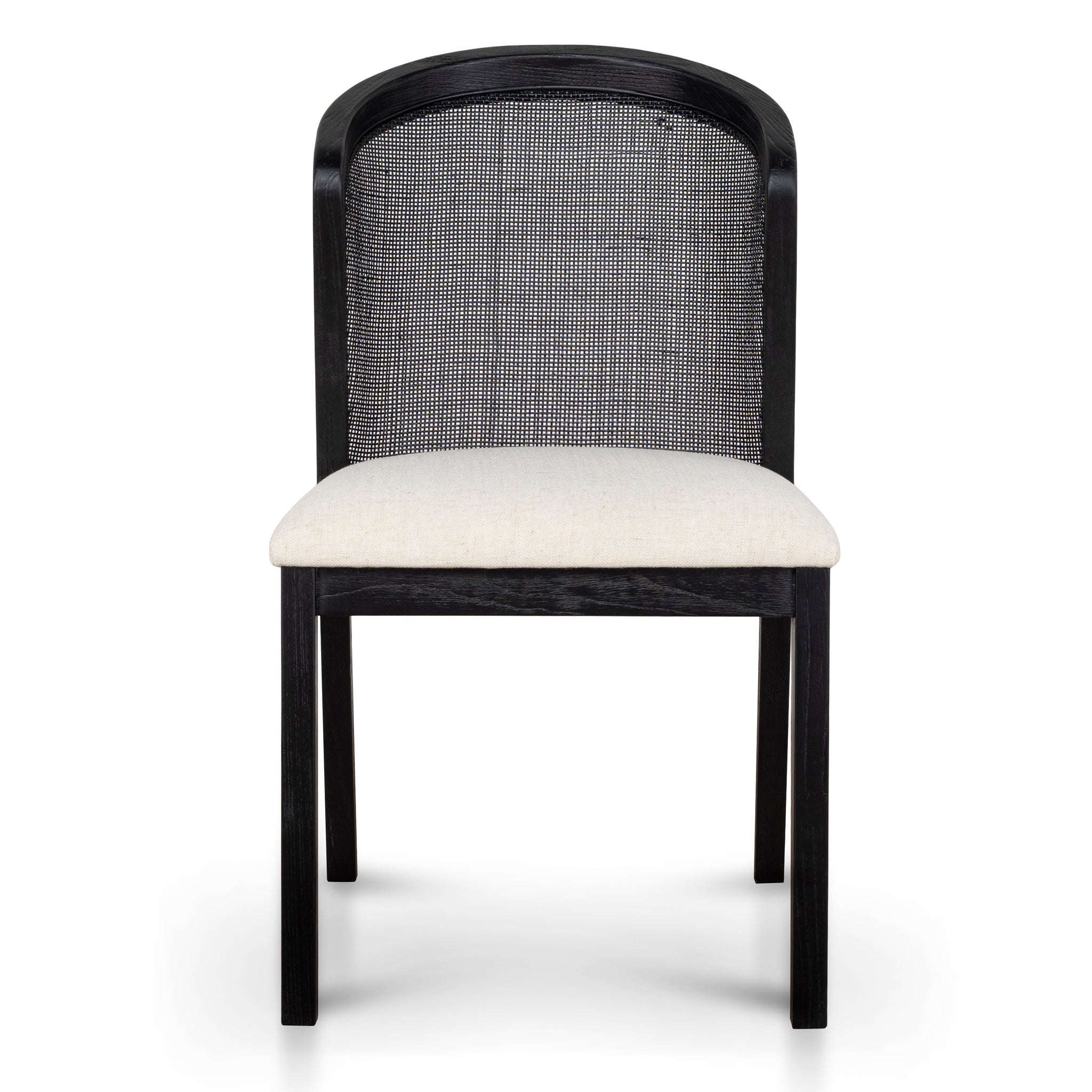 Black Elm Dining Chair | Dawn Beige (Set Of 2) | Myka Home