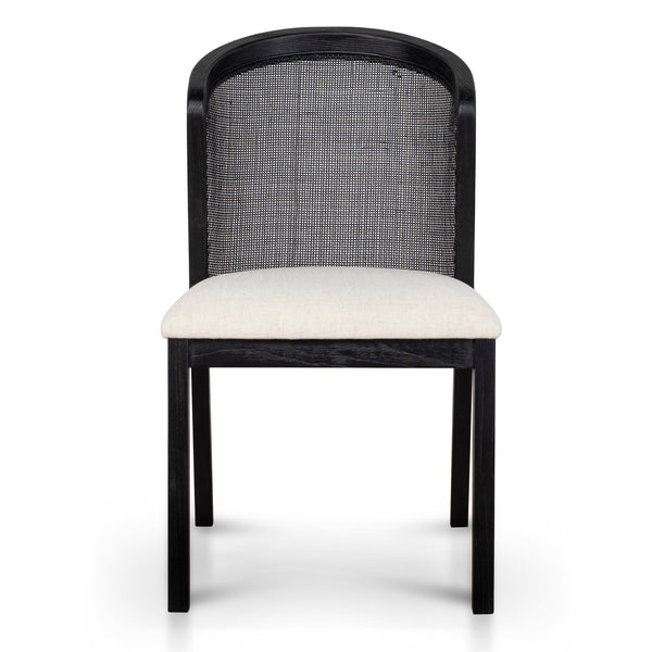 Black Elm Dining Chair | Dawn Beige (Set Of 2) | Myka Home
