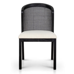 Black Elm Dining Chair | Dawn Beige (Set Of 2) | Myka Home