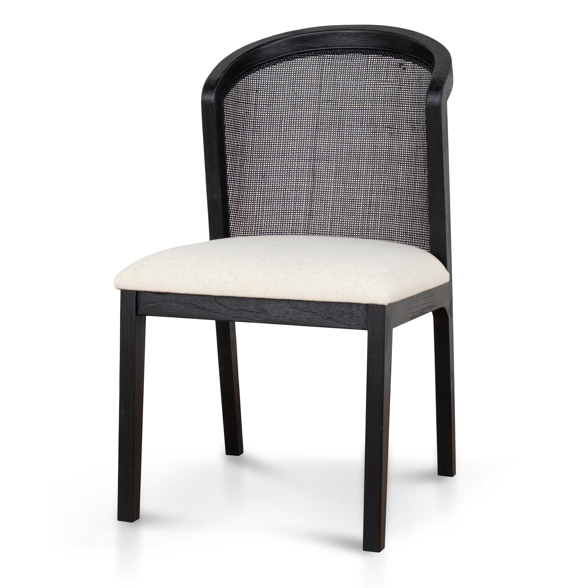 Black Elm Dining Chair | Dawn Beige (Set Of 2) | Myka Home