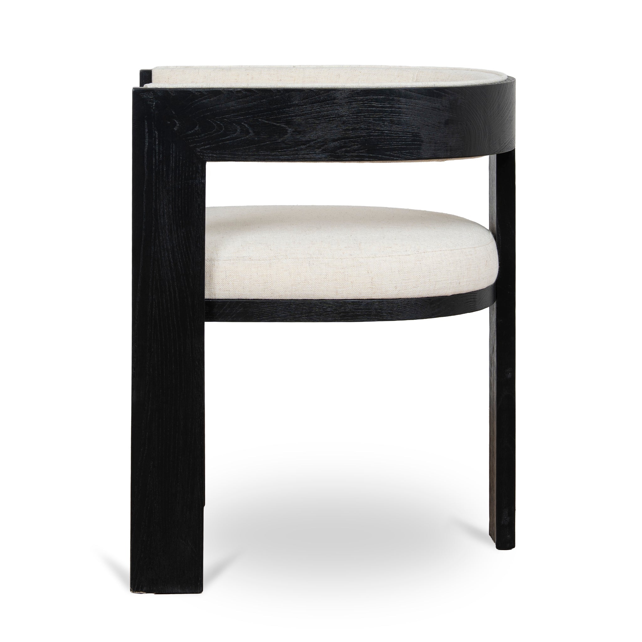 Black Elm Dining Chair | Dawn Beige (Set Of 2) | Myka Home
