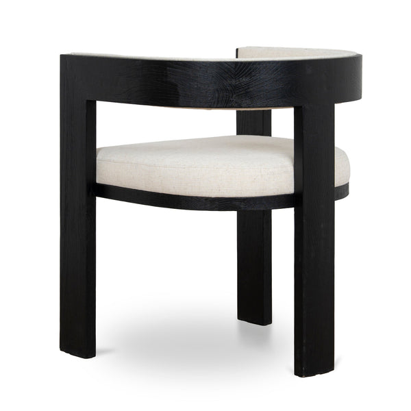 Black Elm Dining Chair | Dawn Beige (Set Of 2) | Myka Home