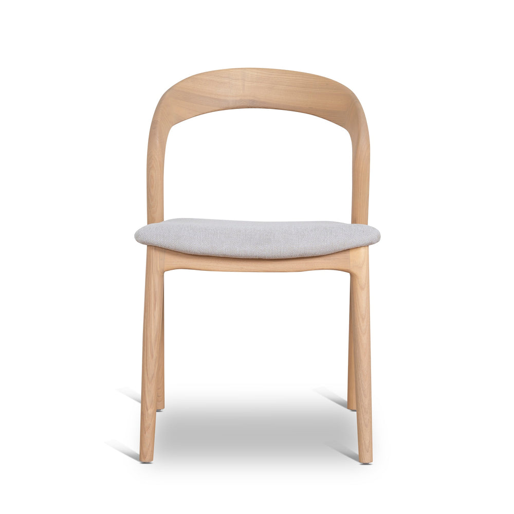 Natural Dining Chair | Naxos Beige (Set of 2) | Myka Home - View 2
