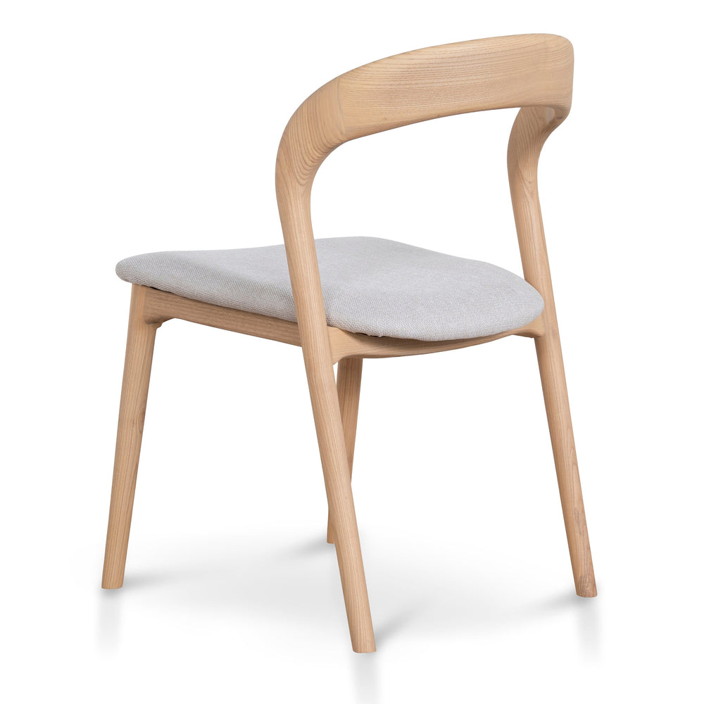 Natural Dining Chair | Naxos Beige (Set of 2) | Myka Home - View 5