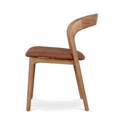 Natural Dining Chair | Naxos Tan (Set Of 2) | Myka Home