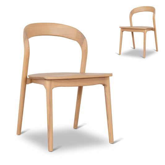 Dining Chair | Natural (Set of 2) | Myka Home