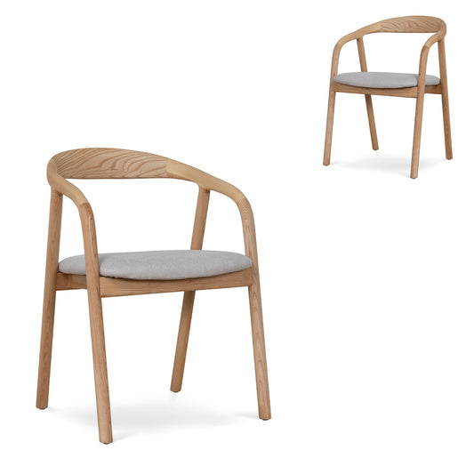 Dining Chair | Naxos Beige (Set Of 2) | Myka Home
