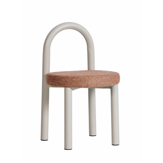 White Dining Chair | Russet Brown (Set of 2) | Myka Home