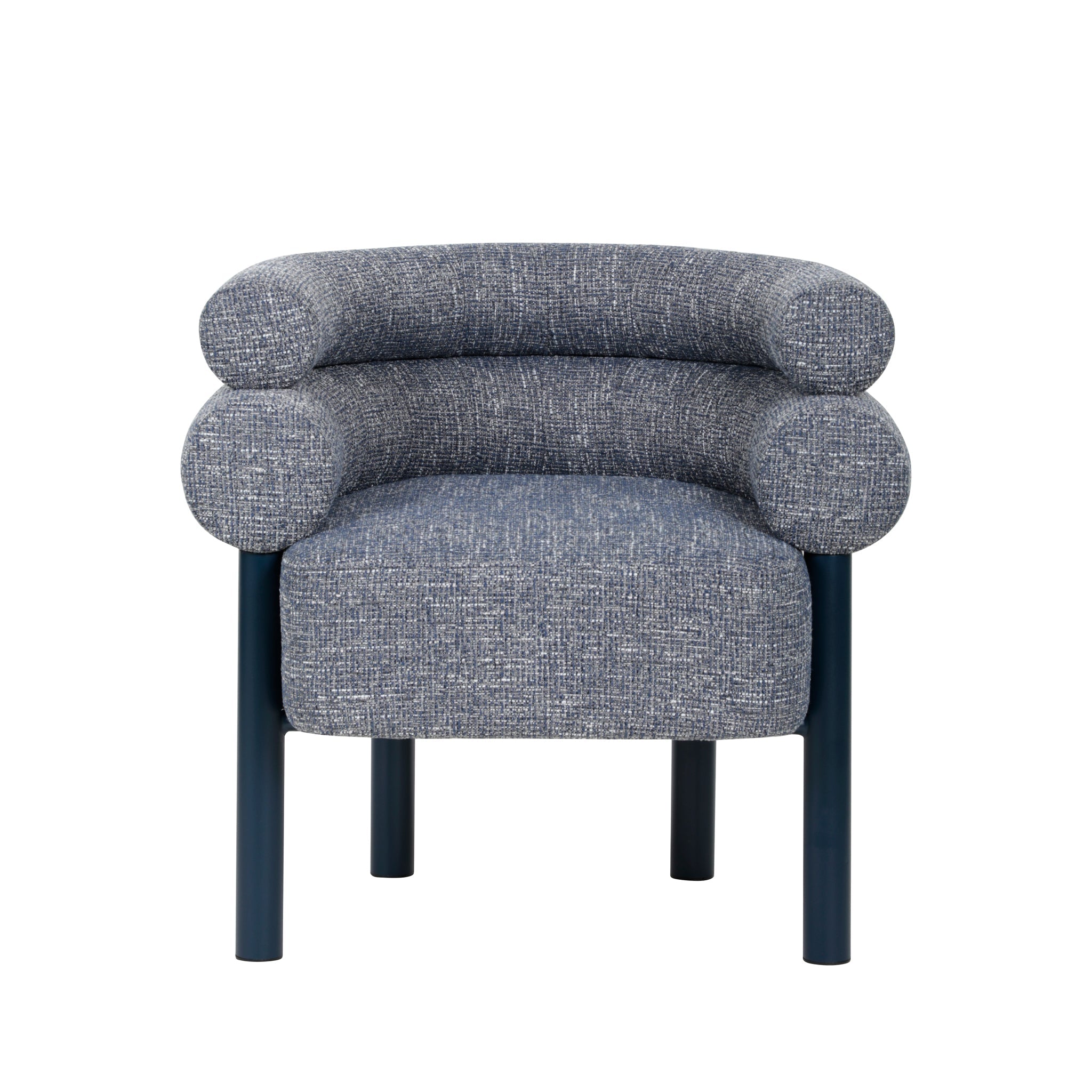 Navy Armchair | Prussian Blue | Myka Home