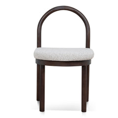 Brown Dining Chair | Clay Grey (Set of 2) | Myka Home