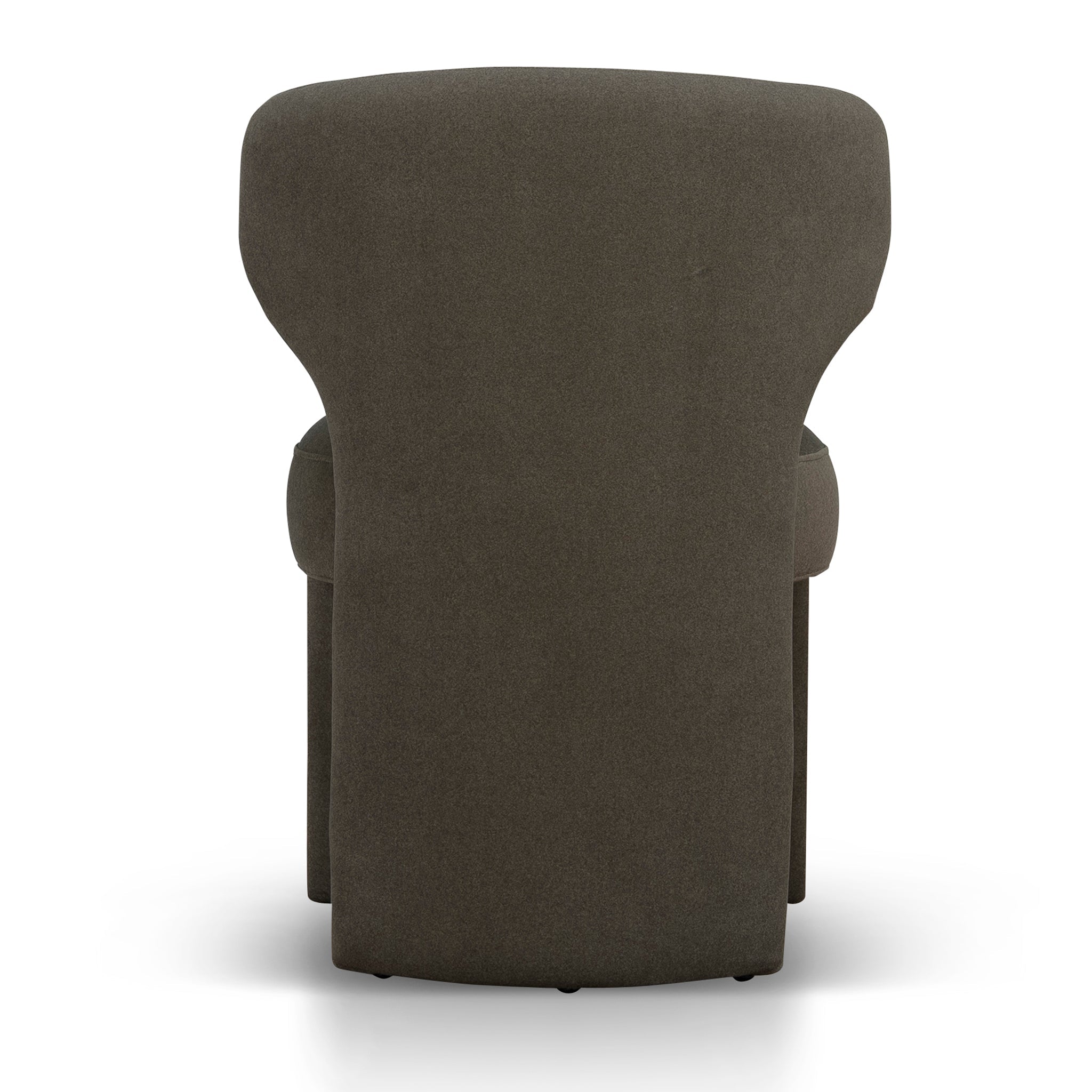Fabric Dining Chair | Dark Moss Green | Myka Home