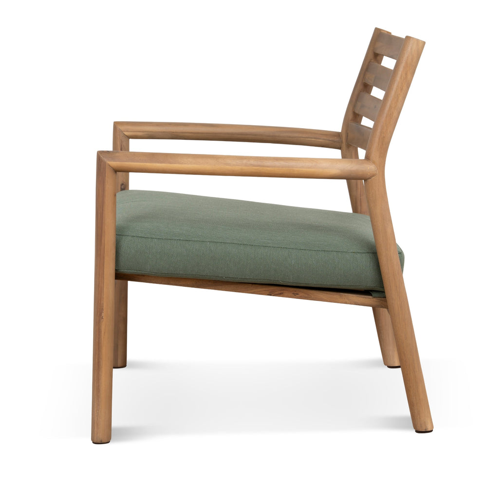 Outdoor Lounge Chair | Royal Stone Green | Myka Home - View 4