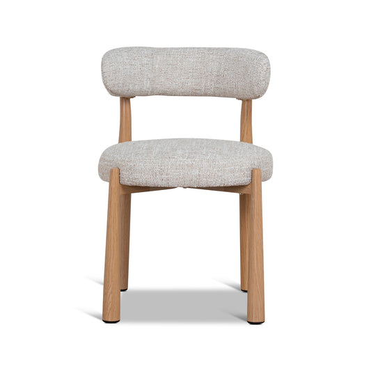 Natural Dining Chair | Pale Beige (Set Of 2) | Myka Home