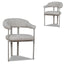 Cream Dining Chair | Pale Beige (Set Of 2) | Myka Home