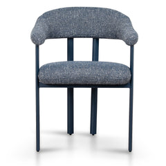 Blue Sand Dining Chair | Prussian Blue (Set Of 2) | Myka Home