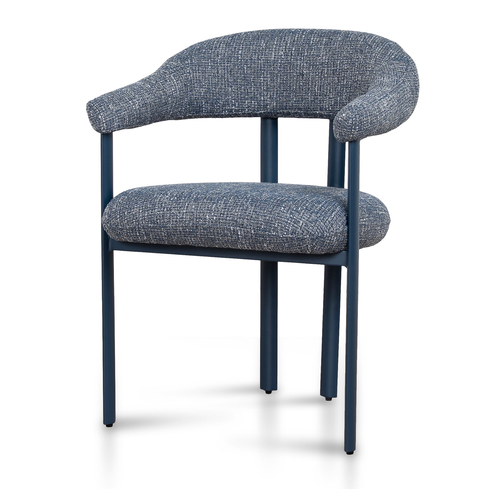 Blue Sand Dining Chair | Prussian Blue (Set Of 2) | Myka Home