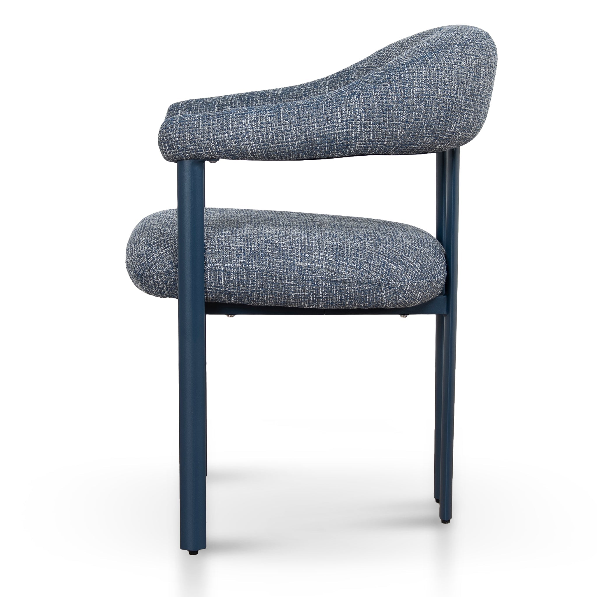 Blue Sand Dining Chair | Prussian Blue (Set Of 2) | Myka Home